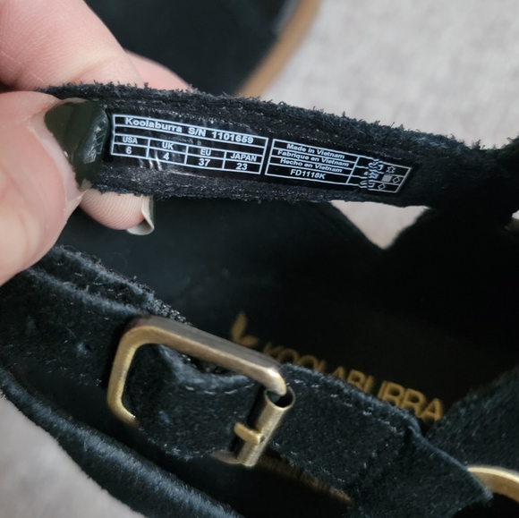 🖤 KOOLABURRA BY UGG HEELED SANDALS WITH BUCKLE OPEN TOED - Picture 9 of 9